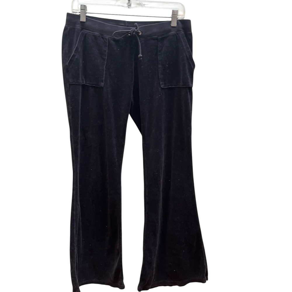 Juicy couture Lowrise bell bottom velour pants size medium - Picture 4 of 12